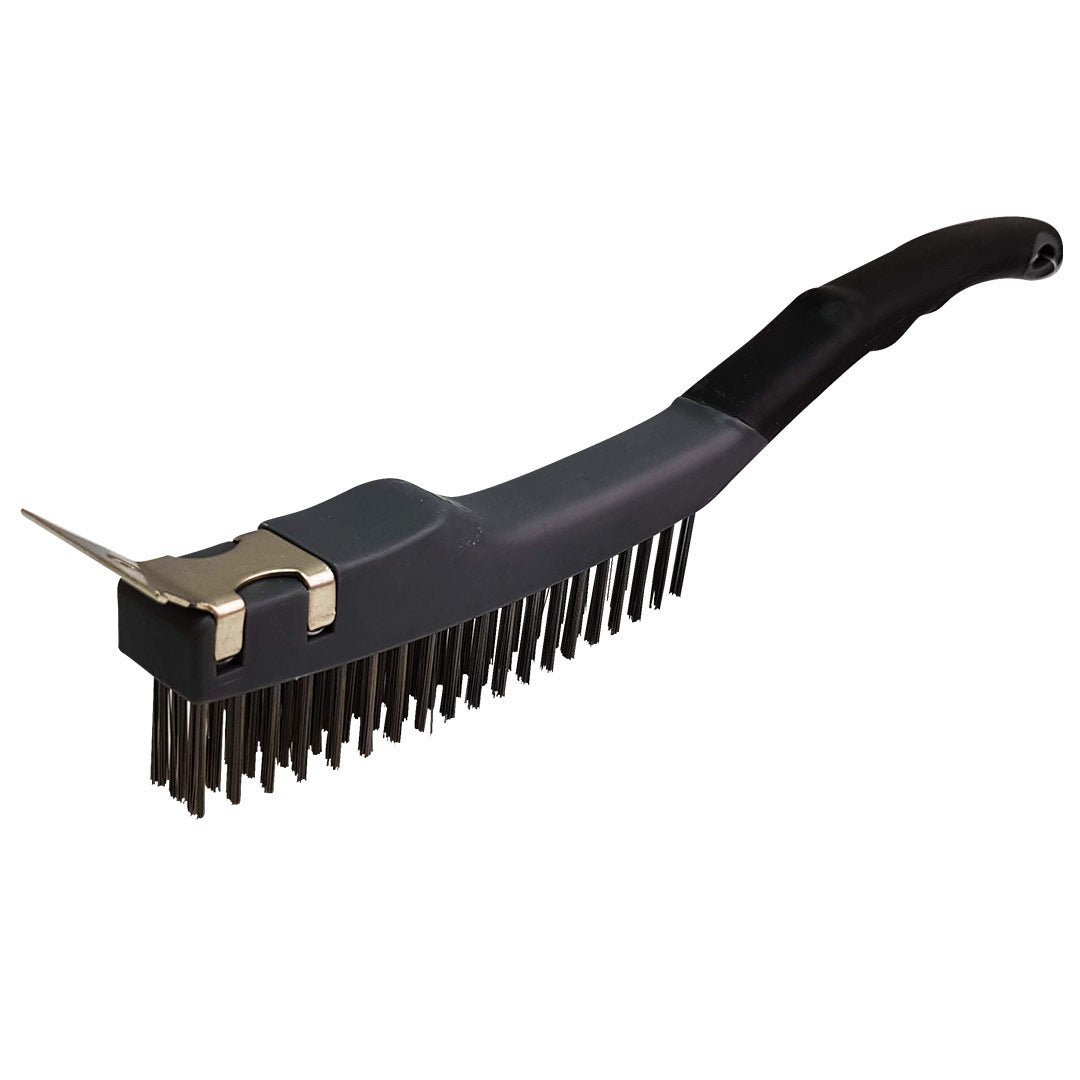 IQUIP Wire Brush with Scraper - GO Industrial - 22WB319