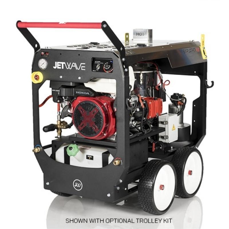JETWAVE Explorer G2 250 - 3650PSI 15lpm Hot High Pressure Water Cleaner - GO Industrial - HW4000 - 15PG2