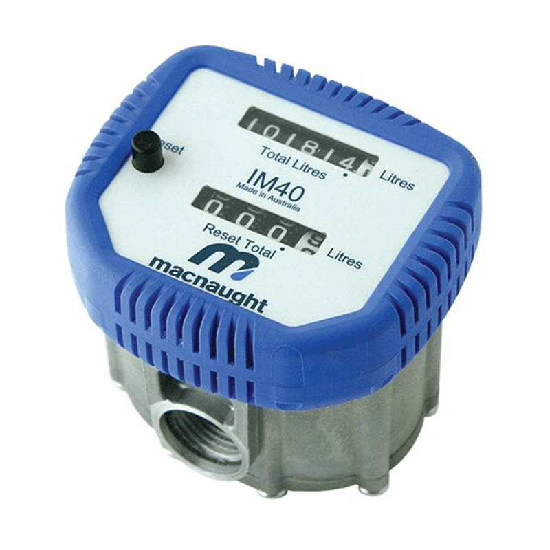 MACNAUGHT DN15 (1/2") Mechanical Oil Meter - GO Industrial - IM012M - 01