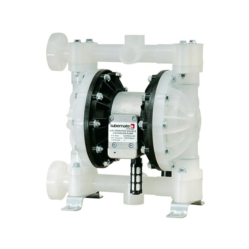 MACNAUGHT Lubemate Air Operated Diaphragm Pump 1" - GO Industrial - L - DDP25