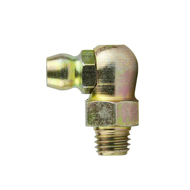 MACNAUGHT Metric Grease Nipple 90ş (M8 x 1 Tapered) 50 - Pack - GO Industrial - L - N081M - 90 - B