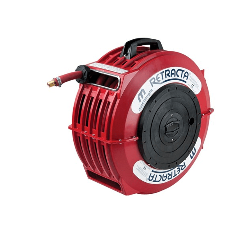 MACNAUGHT Retracta High Pressure Hot Wash Reel, 10mm x 12m - GO Industrial - HWP2101