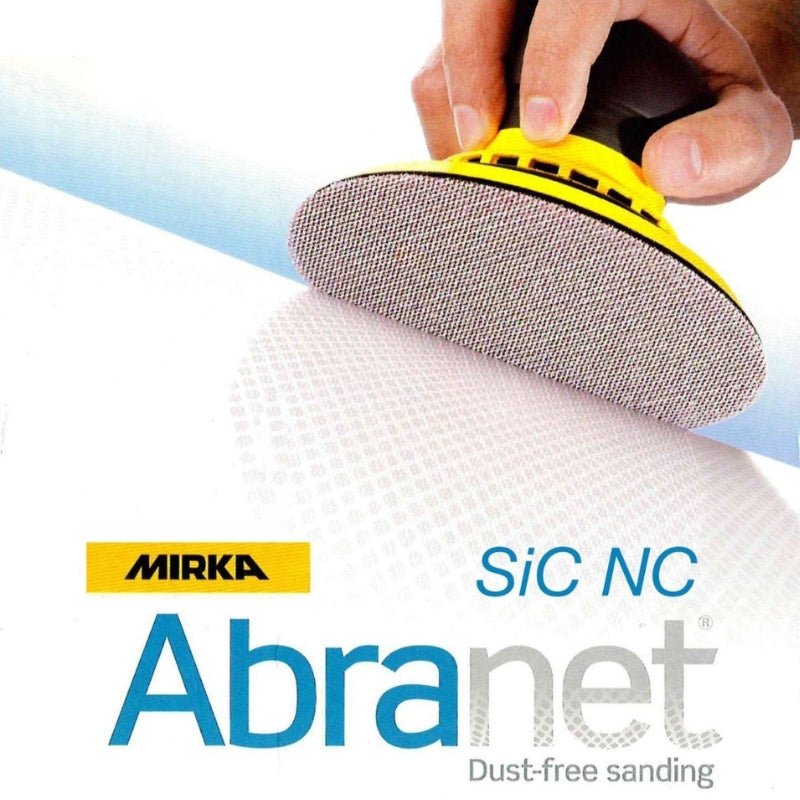 MIRKA Abranet SIC NS 125mm Disc Abrasives 50 - Pack - GO Industrial - 5023205080
