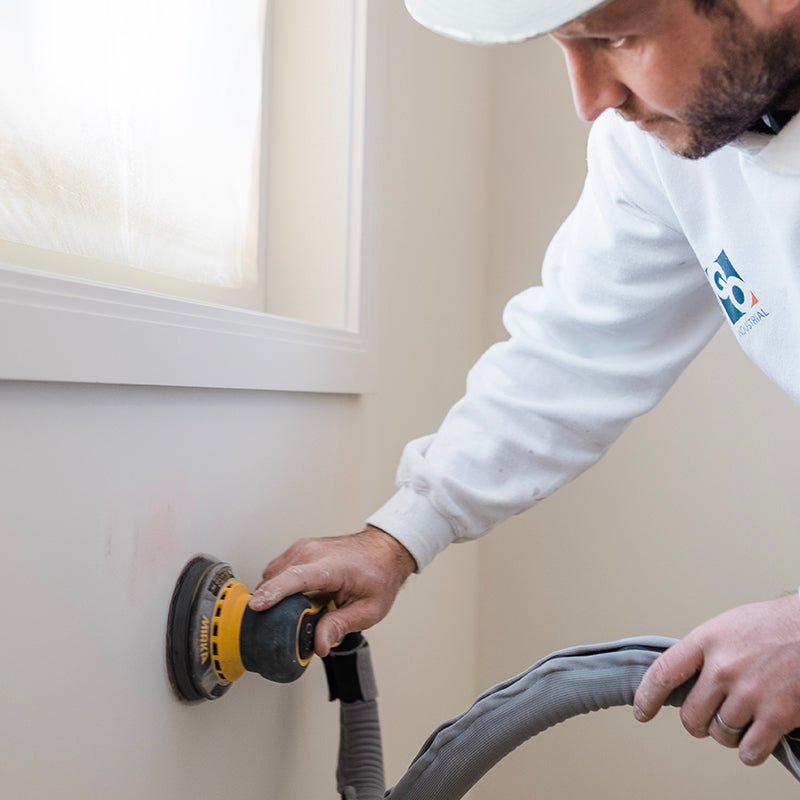 MIRKA DEROS Random Orbital Sander 150mm with Free 50 - Pack Abrasives - GO Industrial - MID6802022AN