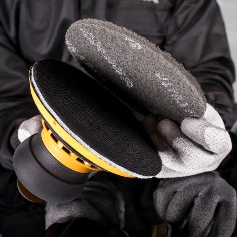 MIRKA Mirlon 150mm Disc Fibre Abrasives 10 - Pack - GO Industrial - 8024101037