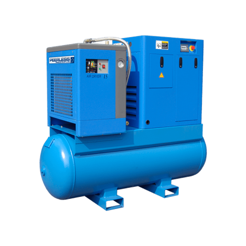 PEERLESS 10HP Rotary Screw Compressor 10 Bar - GO Industrial - HQ10/10