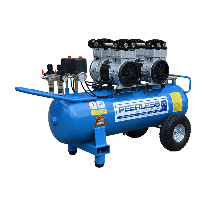 PEERLESS PO25 Oil Less Air Compressor - GO Industrial - 592