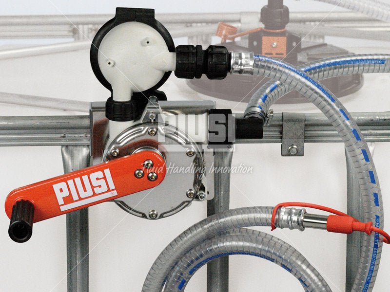 PIUSI AdBlue Hand Pump IBC Side Mount DN50 2" BSP - GO Industrial - F00332B00