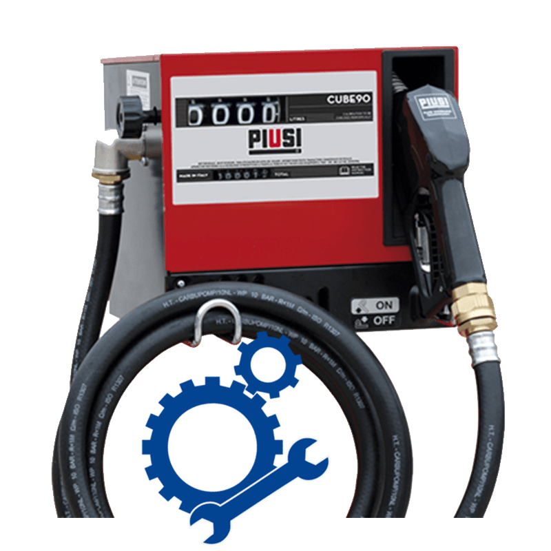 PIUSI Cube 90/44 Spare Parts - GO Industrial - R18205000