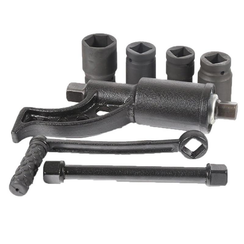 TRADEQUIP 1" Drive Torque Multiplier 4 Sockets Truck Wheel Nut Wrench - GO Industrial - 8033