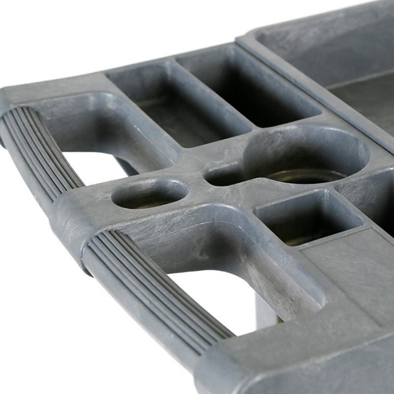 TRADEQUIP 30 Parts Bins Polymer Workshop Trolley - GO Industrial - 6046