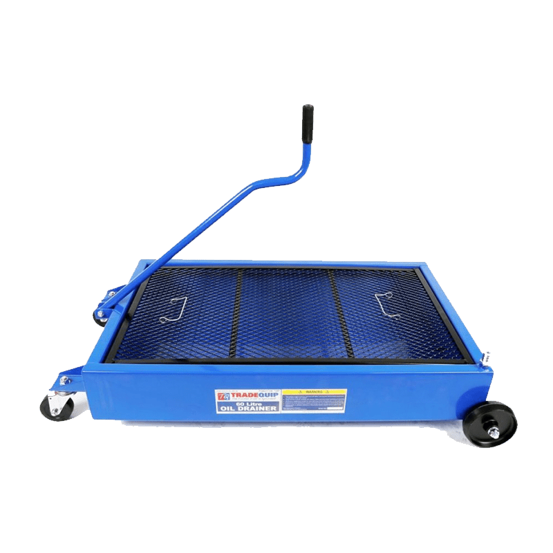 TRADEQUIP Waste Oil Drain Trolley 60 Litre - GO Industrial - 1146T