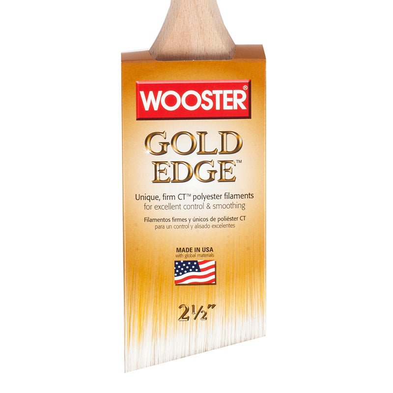 WOOSTER Gold Edge Angle Sash Brushes - GO Industrial - 22W5231038