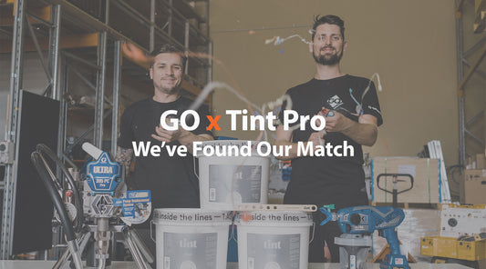 GO Industrial and Tint Paint, Tint Pro Trade Partnership