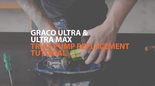 Graco Ultra & Ultra Max Triax Pump Replacement Tutorial