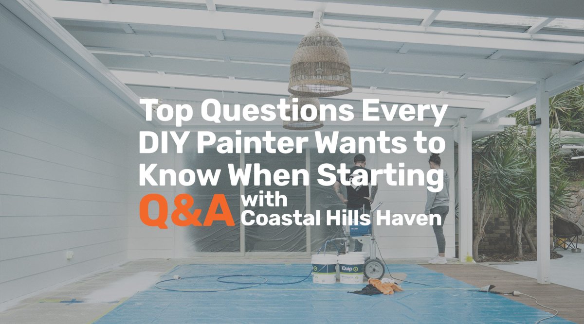 Minimalistic Coastal Scandi Reno - Top Questions Every DIY Painter Wants to Know When Starting to Spray [Q&A] - GO Industrial