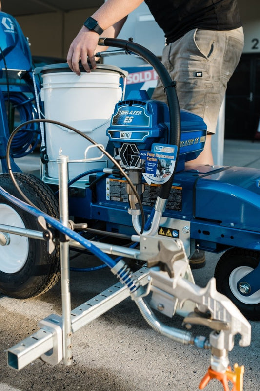 Silent Precision, All-Day Power: How GO Industrial Equipped Sovereign Line Marking with the Graco ES1000 - GO Industrial