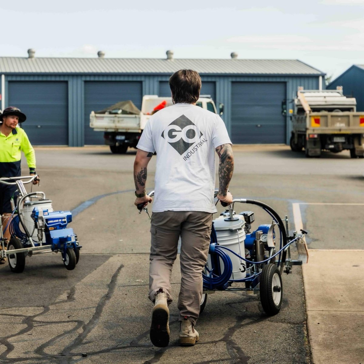 Line Marking Machines - GO Industrial