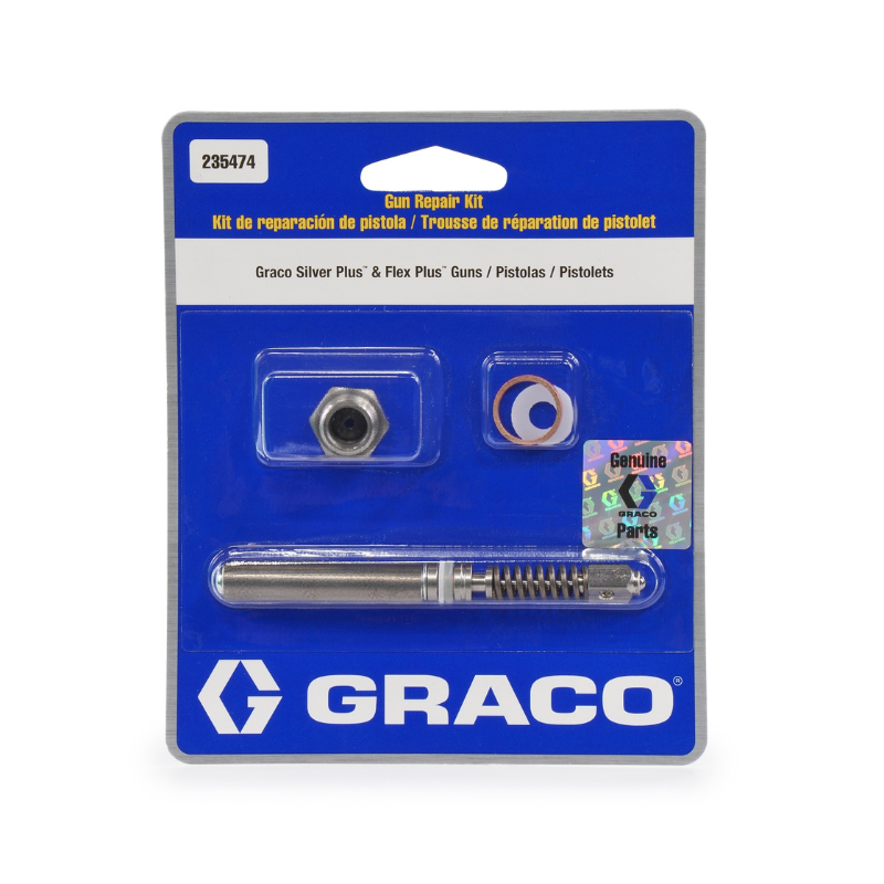 Graco Silver Plus and Flex Plus Guns Repair Kit 235474