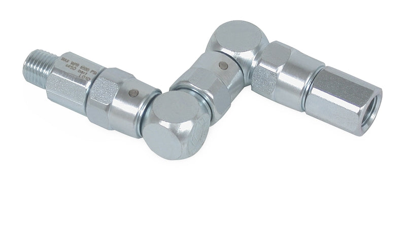 GRACO Z-Swivel, Zinc Plated Steel (1/4-18 NPT) 202577 - GO Industrial - 202577