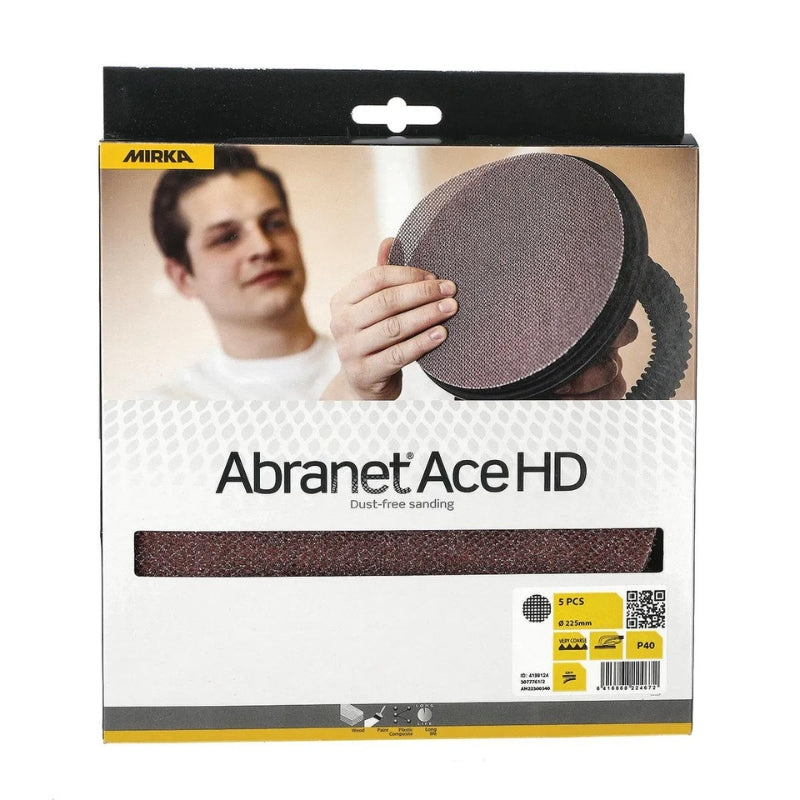 Mirka Abranet® ACE HD - 225mm Ceramic Disc Range