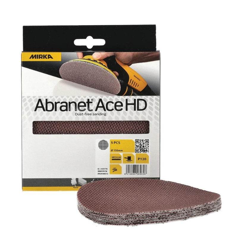 Mirka Abranet® Ace HD - 150mm Disc Range