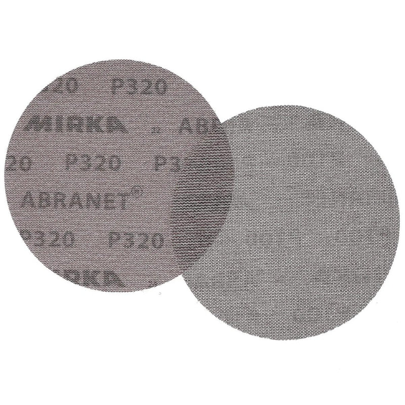 Mirka Abrasif Abranet 150mm, Grip, Grain P360, 50/unité