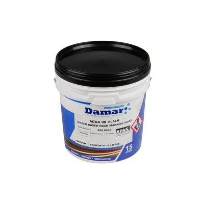 DAMAR Aqua 98 Road Marking Paint 15L (Black)