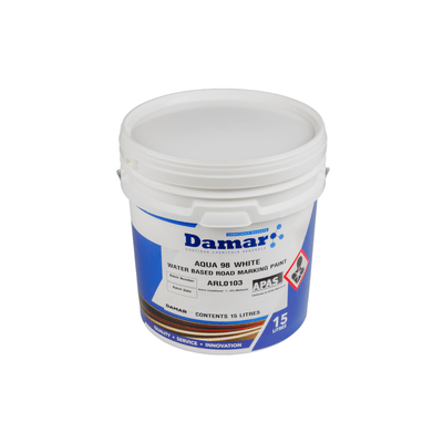 DAMAR Aqua 98 Road Marking Paint 15L (White)