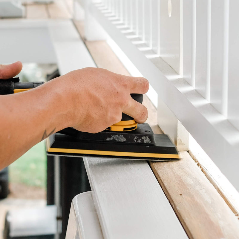 Mirka Deos Sander in Action Image