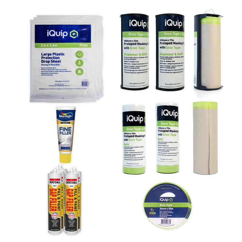 GO 2-Room Prep Kit - Ideal DIY Painter Bundle