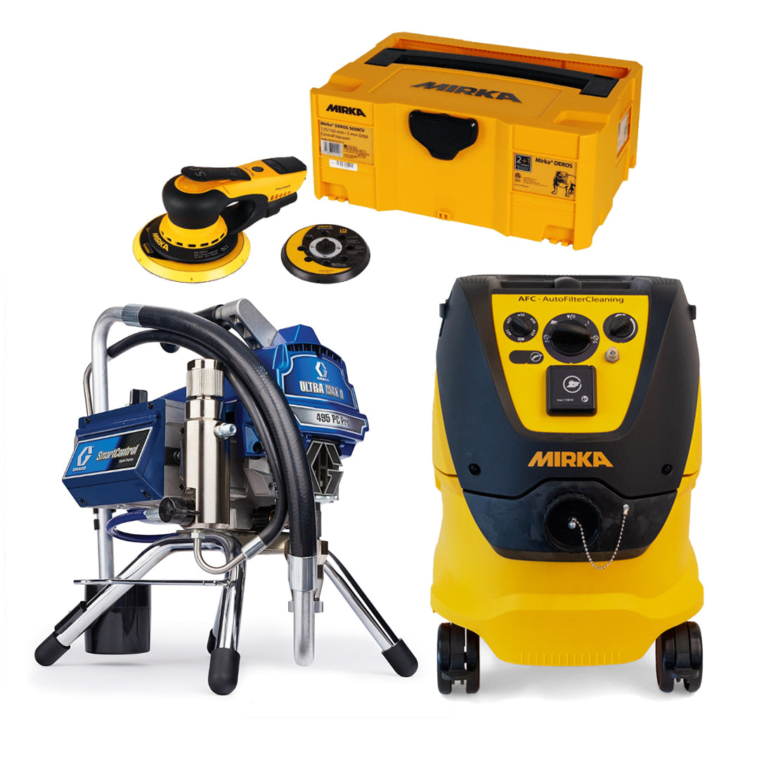 GO Graco x Mirka Professional Paint & Sand Bundle