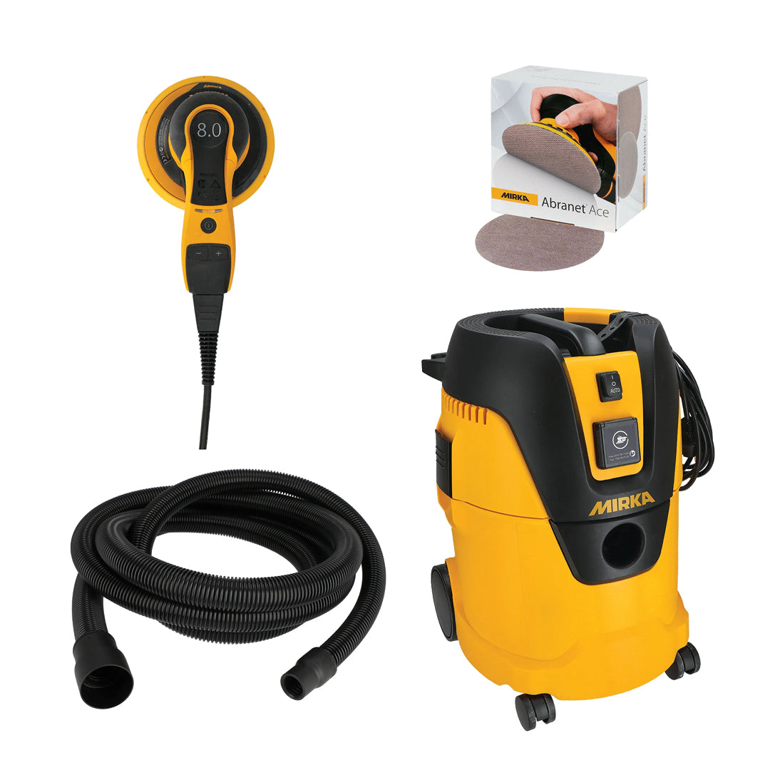 GO x Mirka DEROS Sander & 1025 L Extractor Special Bundle $1,995