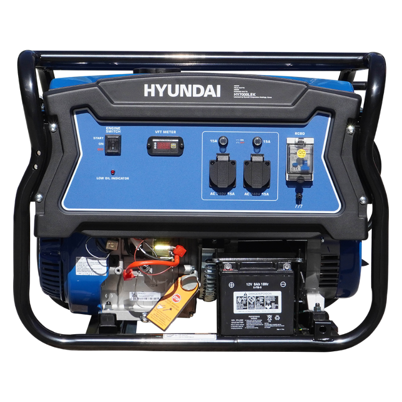 Genelite 6.8kVA Hyundai HY7000LEK