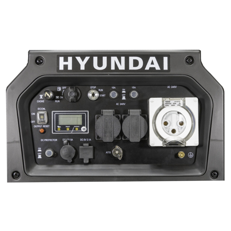 Hyundai HY6500SEiRS 8.1kVA (Remote start) Portable Generator