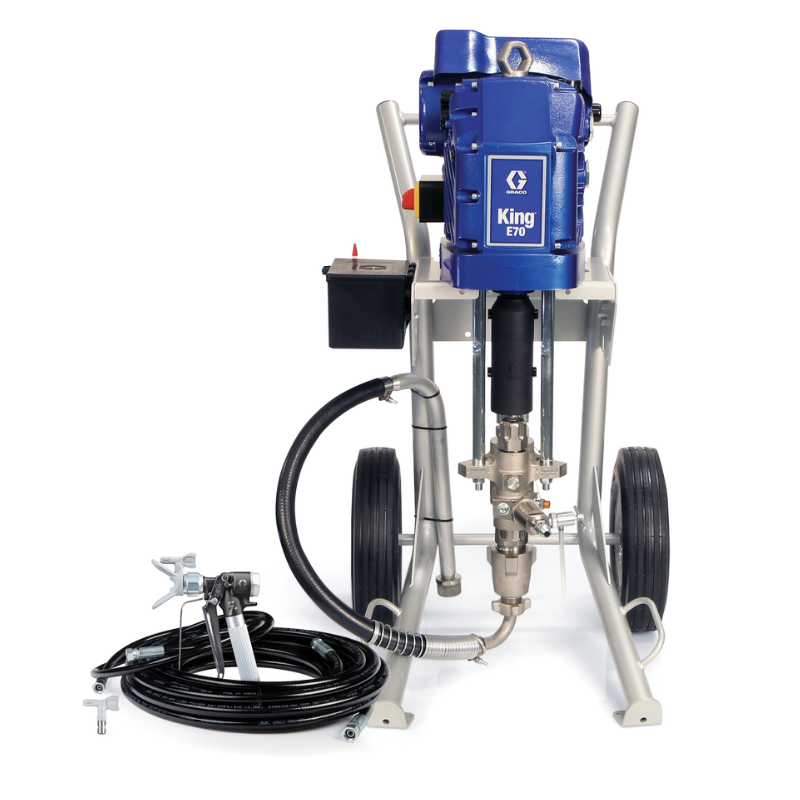 GRACO King E70 Heavy Duty Cart Integrated Filter