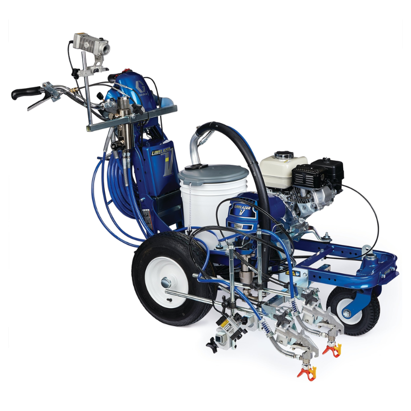 Graco LineLazer V 3900 HP Automatic Series Gas Airless Line Striper with LazerGuide 2000