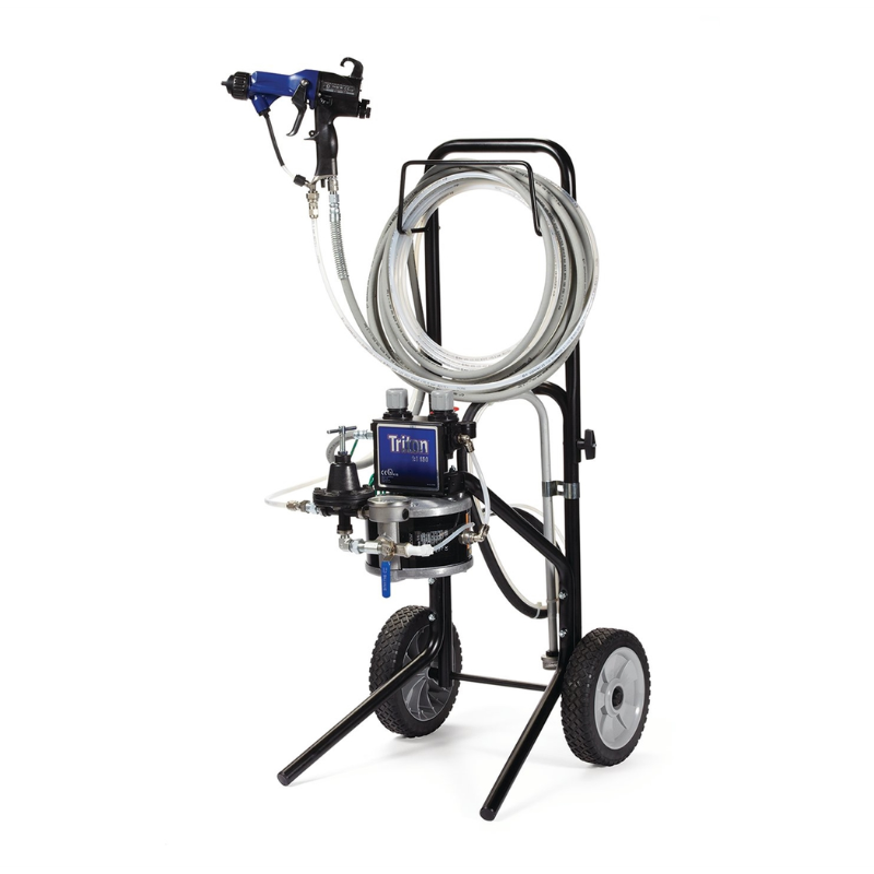 Graco Triton Alum Spray Package Pro Xp60 Electrostatic Gun