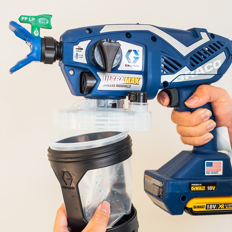 Ultramax airless handheld cordless shops dc