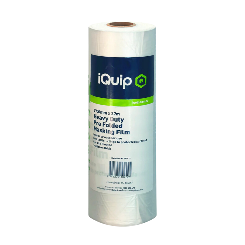 IQUIP Pre-folded Plastic Masking Film