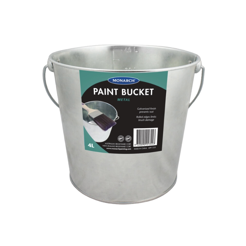 Monarch Metal Paint Bucket 4L