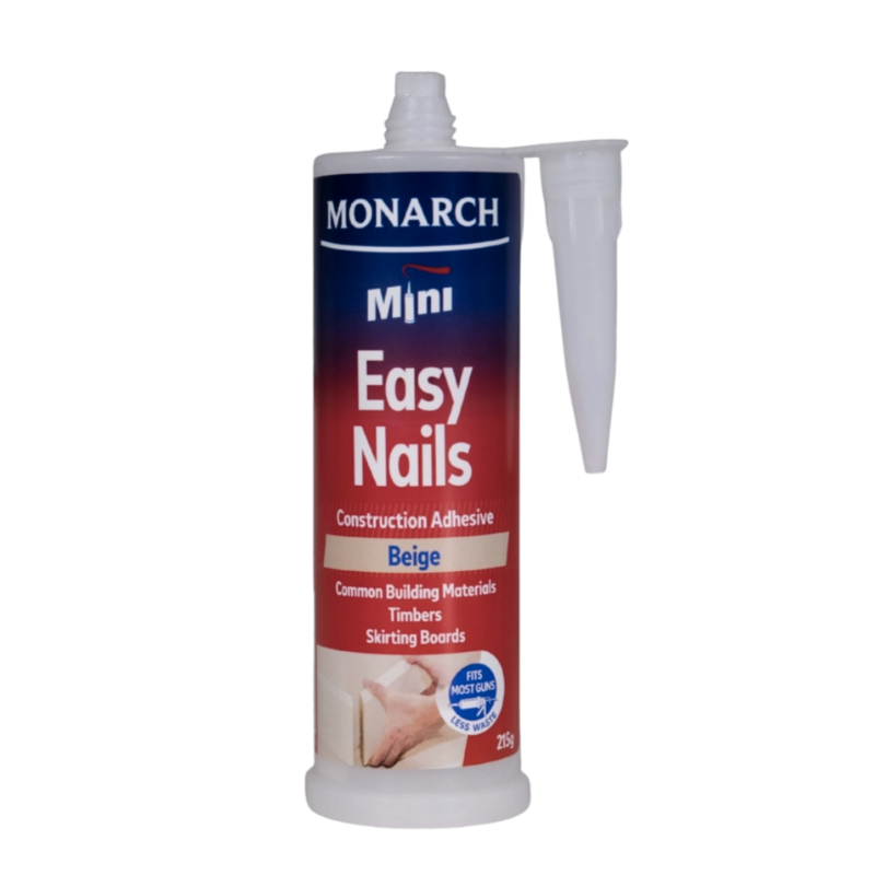 Monarch Mini Construction Adhesive Easy Nails Beige 215g - NEW