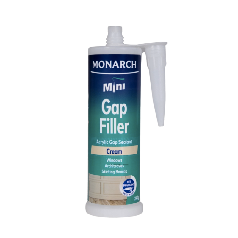 Monarch Mini Gap Filler Acrylic Sealant Cream 240g - NEW