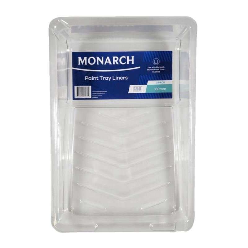 Monarch Paint Tray 180mm Liners 3PK