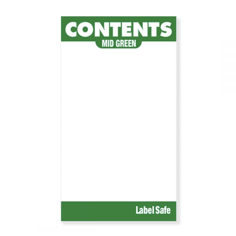OilSafe WR Content Sheet 2" x 3.5"