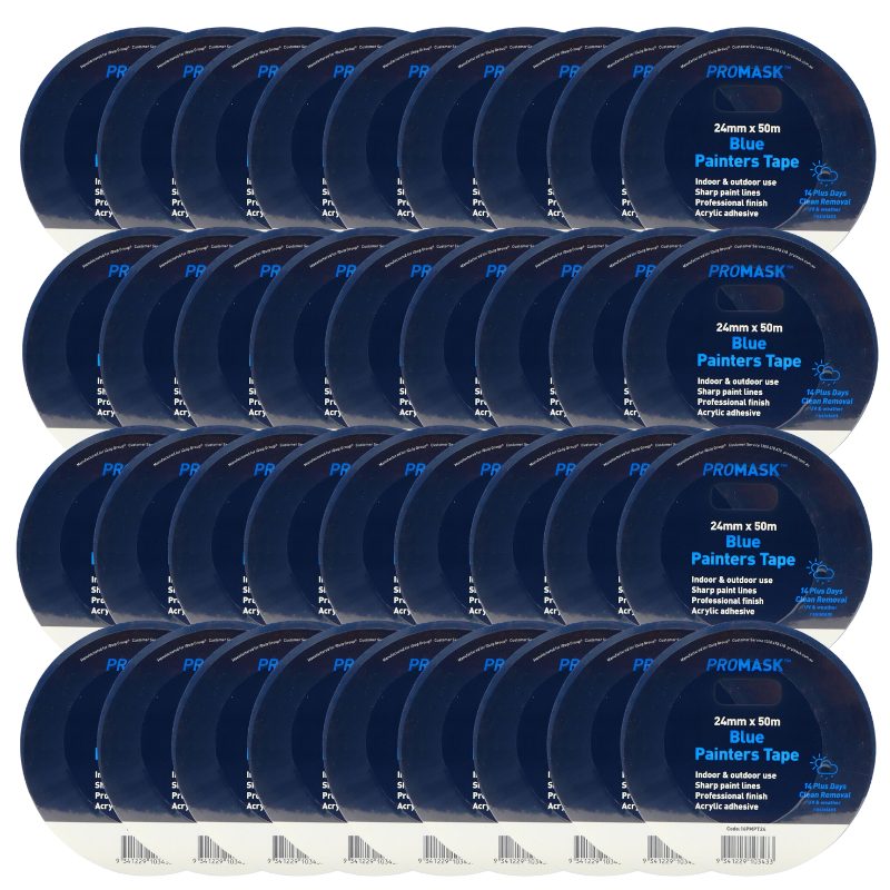 PROMASK Blue Painters Tape - 24mm x 50M