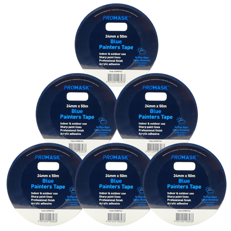 PROMASK Blue Painters Tape - 24mm x 50M