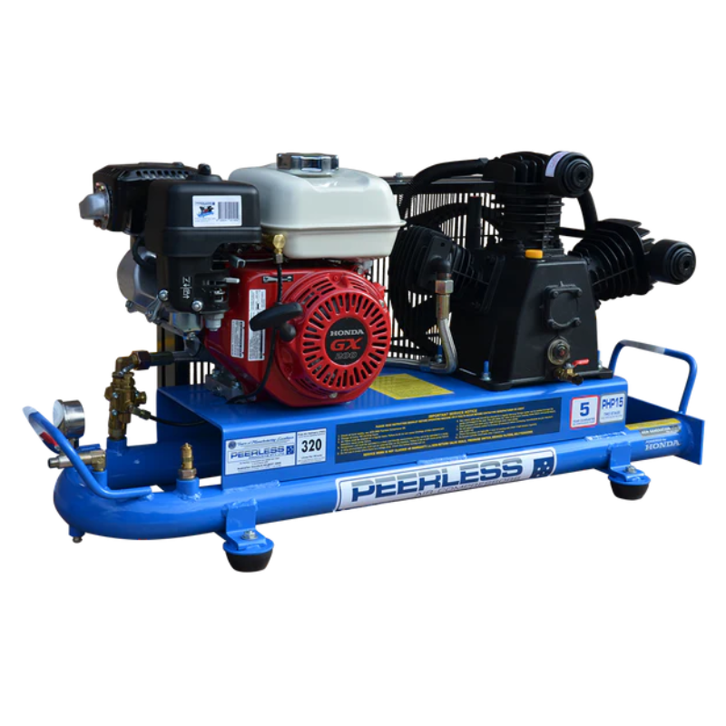 Peerless PHP15 Truckies Series Belt Drive Petrol Air Compressor