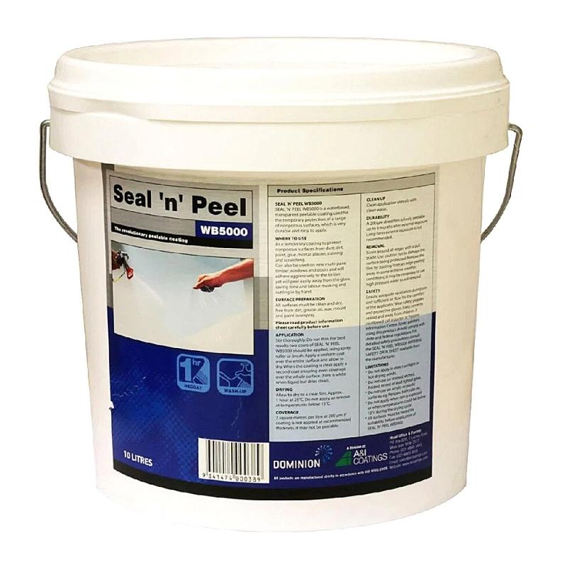 Seal 'n' Peel WB5000 Strippable Spray Coating Range