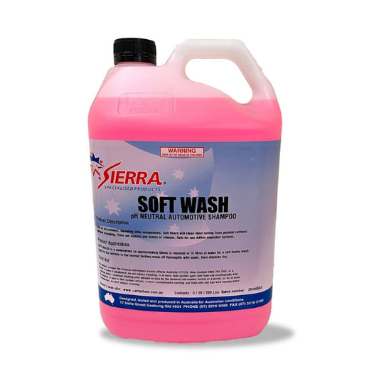 Sierra Soft Wash pH Neutral Automotive Shampoo